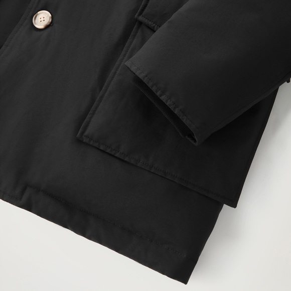 COPY - EUC - Woolrich Arctic Parka in Ramar Cloth with Detachable Fur Trim - Picture 9 of 13